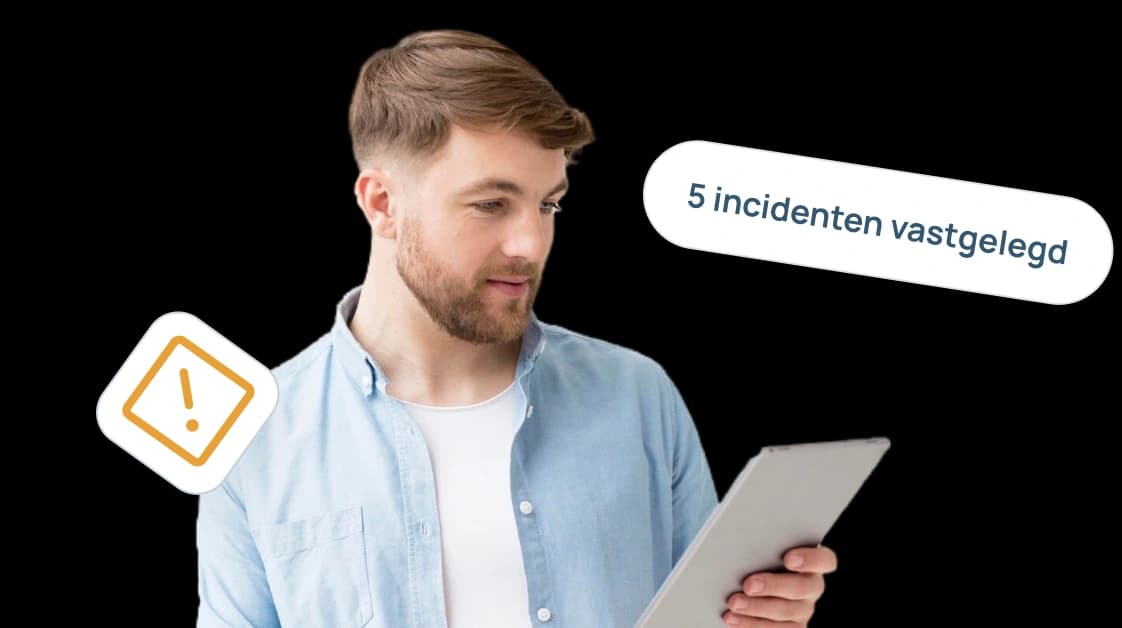 Registreer incidenten en calamiteiten gemakkelijk via het dashboard van Kepp